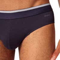 SKINY Herren Slips. 3er Pack - Brasil-Slips Cotton Multipack, Unterwäsche, Cotton Stretch Blau M