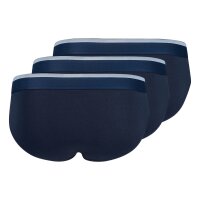 SKINY Herren Slips. 3er Pack - Brasil-Slips Cotton Multipack, Unterwäsche, Cotton Stretch Blau S