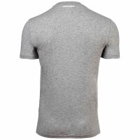 DSQUARED2 Herren T-Shirts, 3er Pack - 3-Pack T-Shirt, Rundhals-Ausschnitt, Cotton Stretch Schwarz/Weiß/Grau 2XL