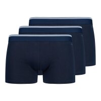 SKINY Herren Boxershorts, 3er Pack - Pants Cotton Multipack, Unterwäsche, Unterhose, einfarbig Blau S