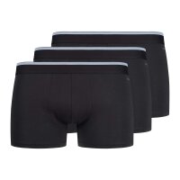 SKINY Men Boxer shorts, 3-pack - Pants Cotton Multipack, underwear, pants, single-coloured Black S (Small)