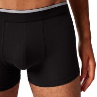 SKINY Men Boxer shorts, 3-pack - Pants Cotton Multipack, underwear, pants, single-coloured Black S (Small)