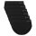 Bamboo basics Damen Slips, 6er Pack - BELLE seamless full briefs, Jersey, Logo Schwarz S