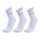 REPLAY Unisex Socken, 3er Pack - Tennissocken, Kurzsocken, Logo Weiß 35-38