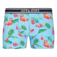 JACK&JONES Men Boxer shorts, pack of 12 - JACWATERMELON TRUNKS 12 PACK, cotton blend Black/Blue/Green S (Small)
