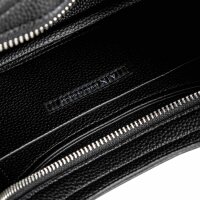 A|X ARMANI EXCHANGE Damen Umhängetasche - Wave, Hobo-Tasche, Logo, 12x28x5cm (HxBxT) Schwarz