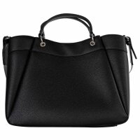 A|X ARMANI EXCHANGE womens shoulder bag – Wave, hobo bag, logo, 12x28x5cm (HxWxD) Black
