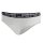 REPLAY Damen Slips, 2er Pack - Slip, Logobund, Baumwollmischung Grau M