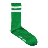 JACK&JONES Mens tennis socks, pack of 5 - JACDEHLI TENNIS SOCKS 5 PACK, One Size White/Green/Blue 40-46 (UK 7-11)
