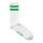 JACK&JONES Mens tennis socks, pack of 5 - JACDEHLI TENNIS SOCKS 5 PACK, One Size White/Green/Blue 40-46 (UK 7-11)