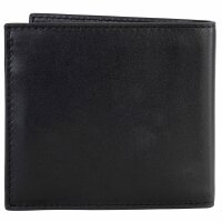 A|X ARMANI EXCHANGE Herren Geldbörse mit Schlüsselanhänger - Geschenkset, Echtleder, 10x11x2cm (HxBxT) Schwarz