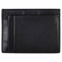A|X ARMANI EXCHANGE Herren Kartenetui - Credit Card Holder, Echtleder, 10x7,5x0,5cm (HxBxT) Schwarz