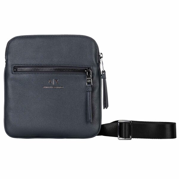 A|X ARMANI EXCHANGE Herren Umhängetasche - Flat Crossbody, 22x20x2cm (HxBxT) Ebony