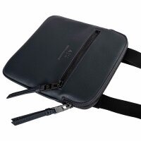 A|X ARMANI EXCHANGE Herren Umhängetasche - Flat Crossbody, 22x20x2cm (HxBxT) Ebony