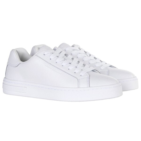 A|X ARMANI EXCHANGE Damen Sneaker - Action Leather, Turnschuh, Low, Echtleder Weiß EUR 37
