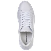 A|X ARMANI EXCHANGE womens sneaker - Action Leather, trainer, low, real leather White EUR 37 (UK 4.5)