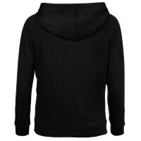 A|X ARMANI EXCHANGE Damen Sweatjacke - Reißverschluss, Kapuze, Logo Schwarz/Gold S