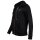 A|X ARMANI EXCHANGE ladies sweat jacket - zip, hood, logo Black/gold S (Small)