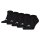 HEAD unisex sneaker socks, 5-pack - ELEMENTS ALL SPORTS SNEAKER ECOM, short socks, single color Black 43-46 (UK 9-11)