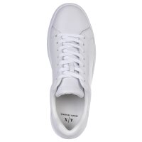 A|X ARMANI EXCHANGE Herren Sneaker - Action Leather, Turnschuh, Low, Echtleder Weiß EUR 41