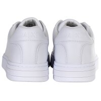 A|X ARMANI EXCHANGE mens sneaker - Action Leather, trainer, low, real leather White EUR 41 (UK 8)