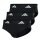 adidas mens briefs, 3-pack - Briefs, Active Flex Cotton, logo, solid colour Black M (Medium)