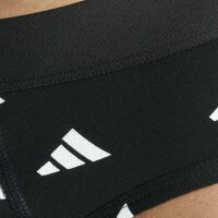 adidas mens briefs, 3-pack - Briefs, Active Flex Cotton, logo, solid colour Black/White/Blue 2XL (XX-Large)