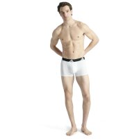 adidas men boxer shorts, 3-pack - trunks, Active Flex Cotton, logo, solid colour Black/White/Grey 2XL (XX-Large)