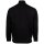 A|X ARMANI EXCHANGE mens sweatshirt with stand-up collar and half-zip - logo, cotton blend Black M (Medium)