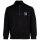 A|X ARMANI EXCHANGE mens sweatshirt with stand-up collar and half-zip - logo, cotton blend Black S (Small)