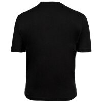 A|X ARMANI EXCHANGE mens T-shirt - round neck, short sleeves, logo embroidery, cotton Black M (Medium)