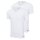adidas Men T-shirts, 2-pack - V-Neck Shirt Active Flex Cotton, V-neck, solid colour White 2XL (XX-Large)