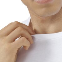 adidas Men T-Shirt, 3-pack - Crew Neck Shirt, Active Core Cotton, solid colour White/Black/Grey 2XL (XX-Large)