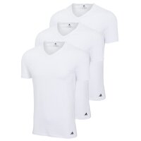 adidas Herren T-Shirt, 3er Pack - V-Neck Shirt, Active...
