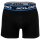 JACK&JONES Herren Boxershorts, 10er Pack - JACLIMES SOLID TRUNKS 10 PACK, Baumwoll-Stretch, Logo Schwarz S