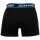 JACK&JONES Herren Boxershorts, 10er Pack - JACLIMES SOLID TRUNKS 10 PACK, Baumwoll-Stretch, Logo Schwarz S