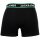 JACK&JONES Herren Boxershorts, 10er Pack - JACLIMES SOLID TRUNKS 10 PACK, Baumwoll-Stretch, Logo Schwarz S