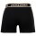 JACK&JONES Herren Boxershorts, 10er Pack - JACLIMES SOLID TRUNKS 10 PACK, Baumwoll-Stretch, Logo Schwarz S
