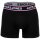 JACK&JONES Herren Boxershorts, 10er Pack - JACLIMES SOLID TRUNKS 10 PACK, Baumwoll-Stretch, Logo Schwarz S