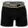 JACK&JONES Herren Boxershorts, 10er Pack - JACLIMES SOLID TRUNKS 10 PACK, Baumwoll-Stretch, Logo Schwarz S