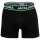 JACK&JONES mens boxer shorts, pack of 10 - JACLIMES SOLID TRUNKS 10 PACK, cotton stretch, logo Black S (Small)