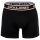 JACK&JONES mens boxer shorts, pack of 10 - JACLIMES SOLID TRUNKS 10 PACK, cotton stretch, logo Black S (Small)