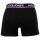 JACK&JONES mens boxer shorts, pack of 10 - JACLIMES SOLID TRUNKS 10 PACK, cotton stretch, logo Black S (Small)