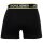 JACK&JONES mens boxer shorts, pack of 10 - JACLIMES SOLID TRUNKS 10 PACK, cotton stretch, logo Black S (Small)