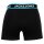JACK&JONES mens boxer shorts, pack of 10 - JACLIMES SOLID TRUNKS 10 PACK, cotton stretch, logo Black S (Small)
