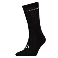 HEAD Unisex Socken, 5er Pack - ELEMENTS ALL SPORTS CREW ECOM, einfarbig Schwarz 35-38