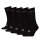 HEAD Unisex Socken, 5er Pack - ELEMENTS ALL SPORTS CREW ECOM, einfarbig Schwarz 35-38