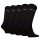 HEAD Unisex Socken, 5er Pack - ELEMENTS ALL SPORTS CREW ECOM, einfarbig Schwarz 43-46