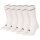 HEAD Unisex Socken, 5er Pack - ELEMENTS ALL SPORTS CREW ECOM, einfarbig Weiß 39-42
