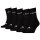 HEAD Unisex Socken, 5er Pack - ELEMENTS ALL SPORTS SHORT CREW ECOM, einfarbig Schwarz 39-42